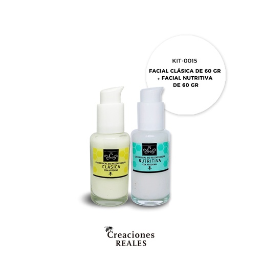 [Kit-0015] Combo rostro nutrición clásica 60