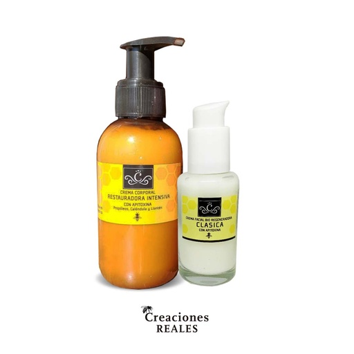 [Kit-0056] Combo Facial Clásica 60+Restauradora intensiva 125